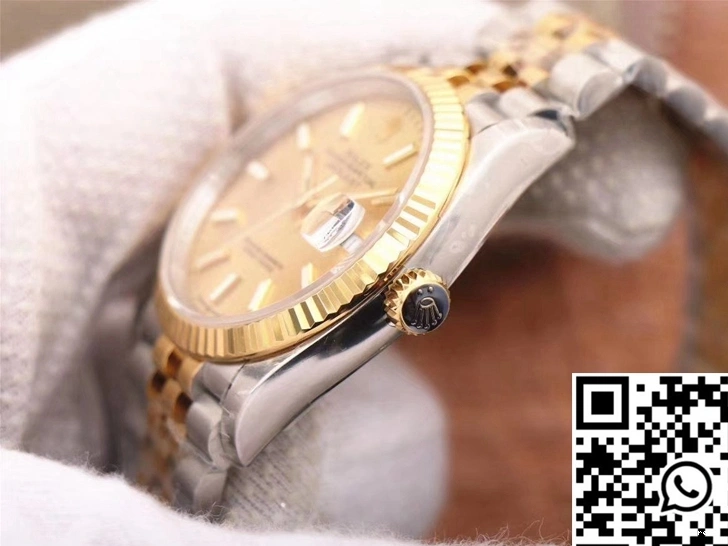 M126233-0015 659 Factory Datejust EW Minimalist Champagne Dial Rolex 0730